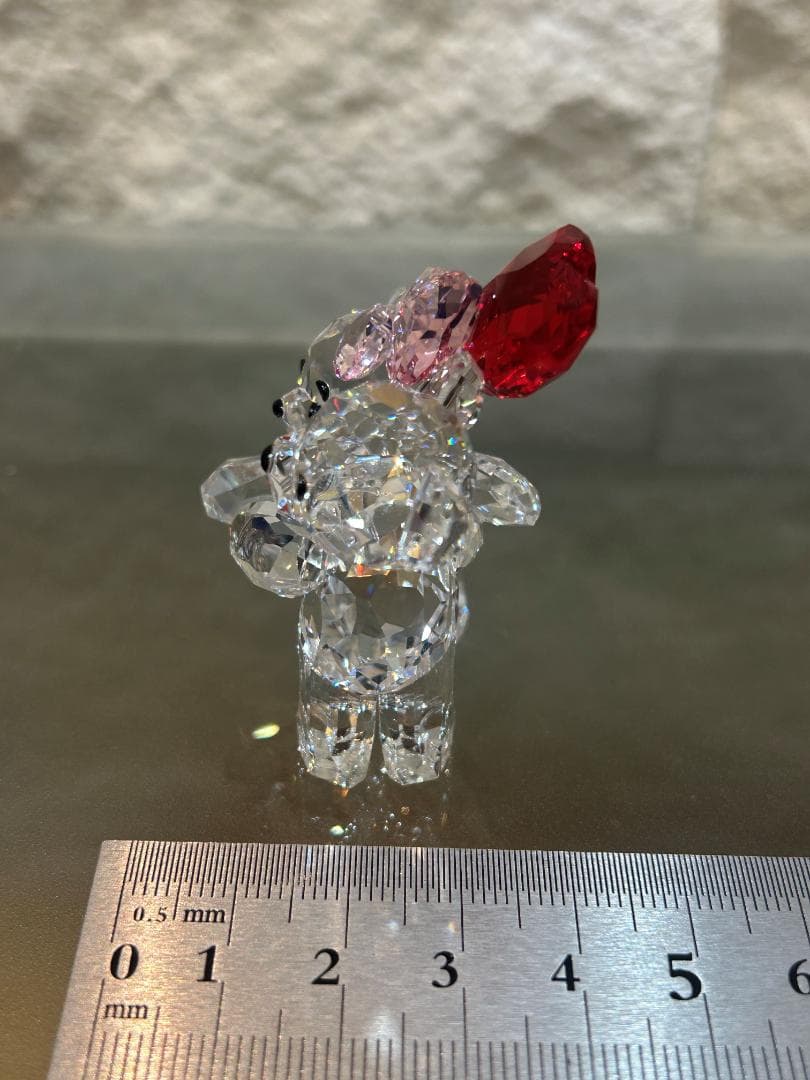 SWAROVSKI スワロフスキー クリスベア カップル ハート バルーン