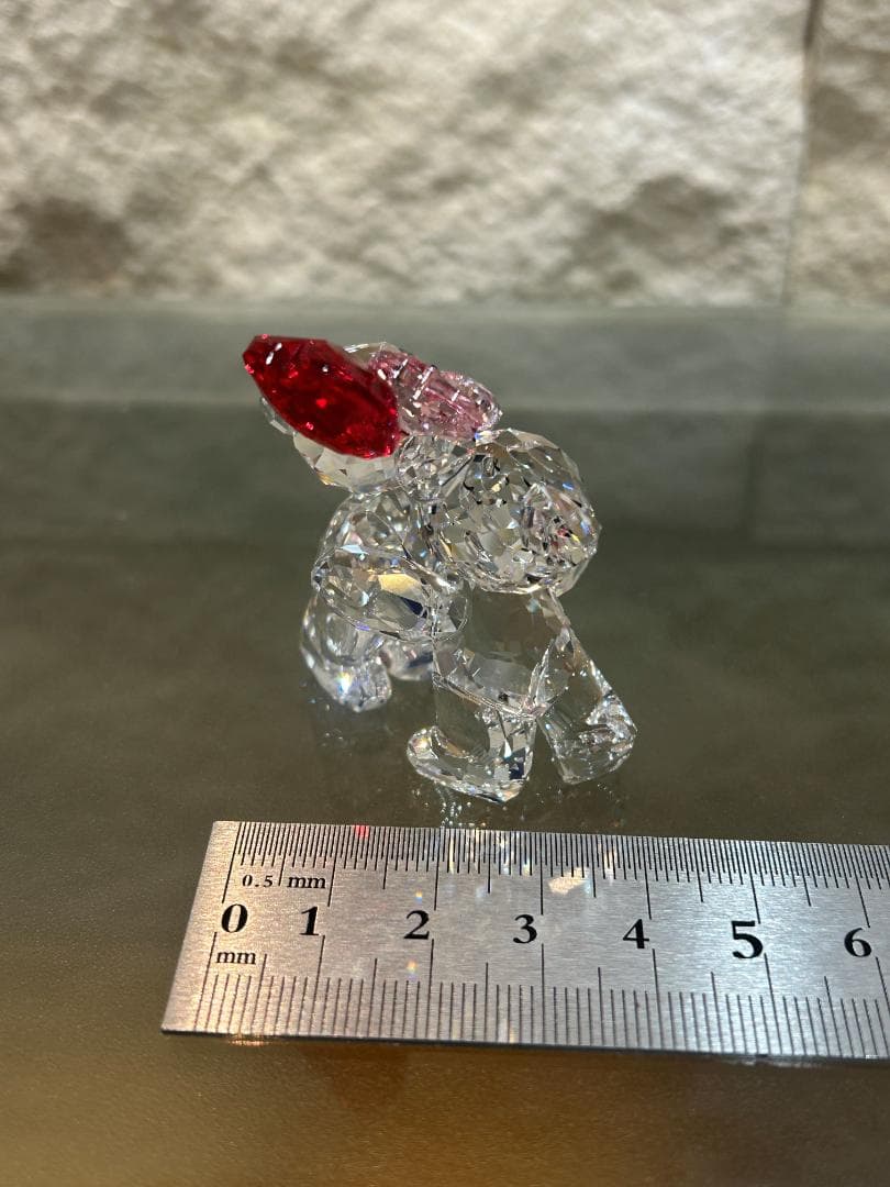 SWAROVSKI スワロフスキー クリスベア カップル ハート バルーン