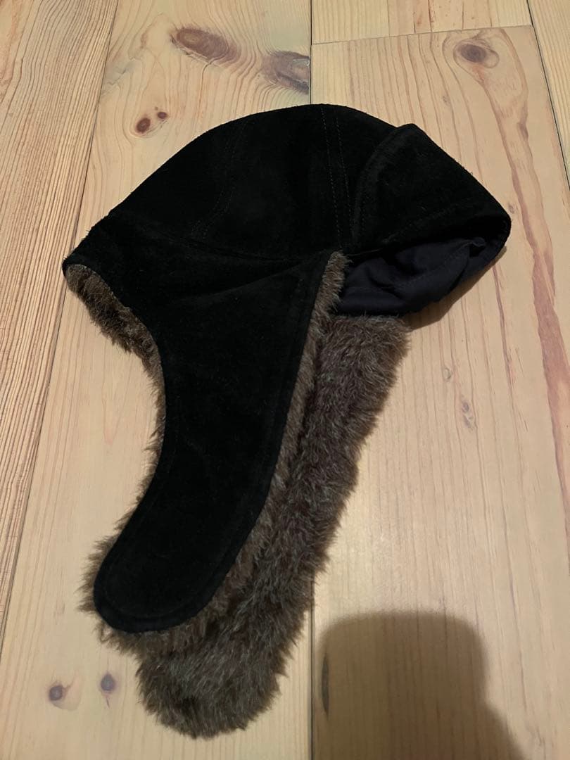 トロフィークロージング スエード　フライトキャップ