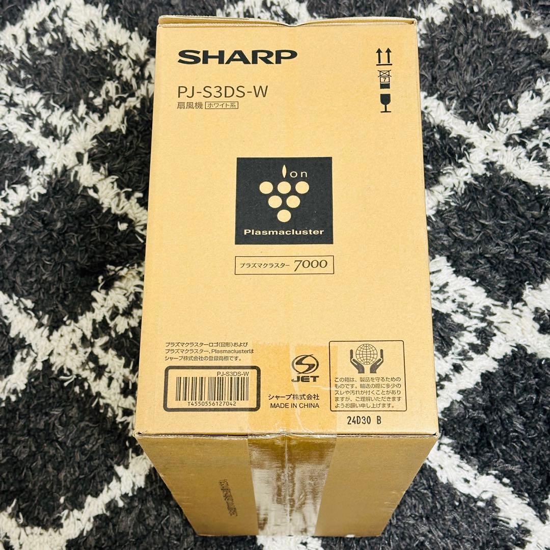 SHARP シャープ リビング扇風機 PJ-S3DS-W ホワイト DCモーター