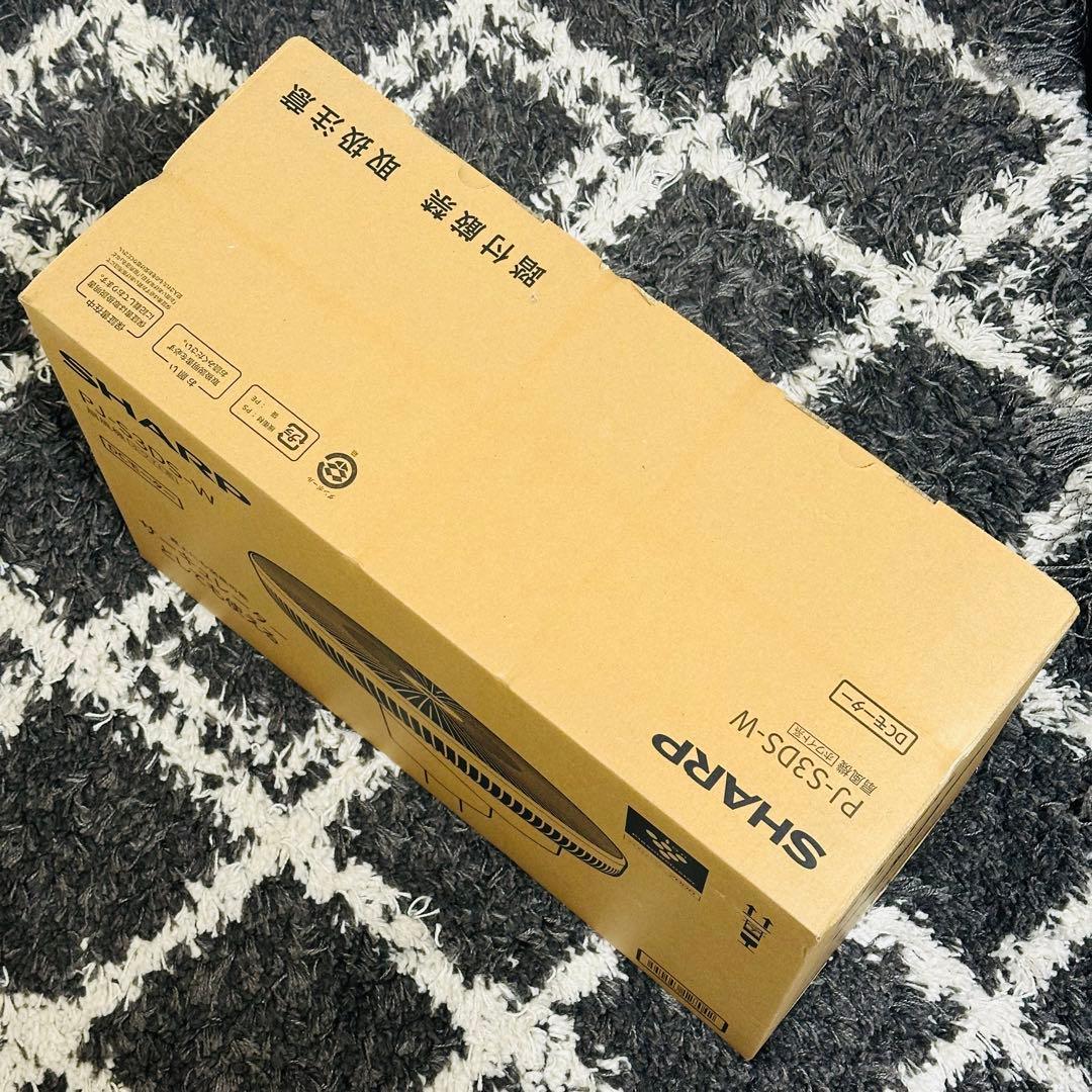 SHARP シャープ リビング扇風機 PJ-S3DS-W ホワイト DCモーター