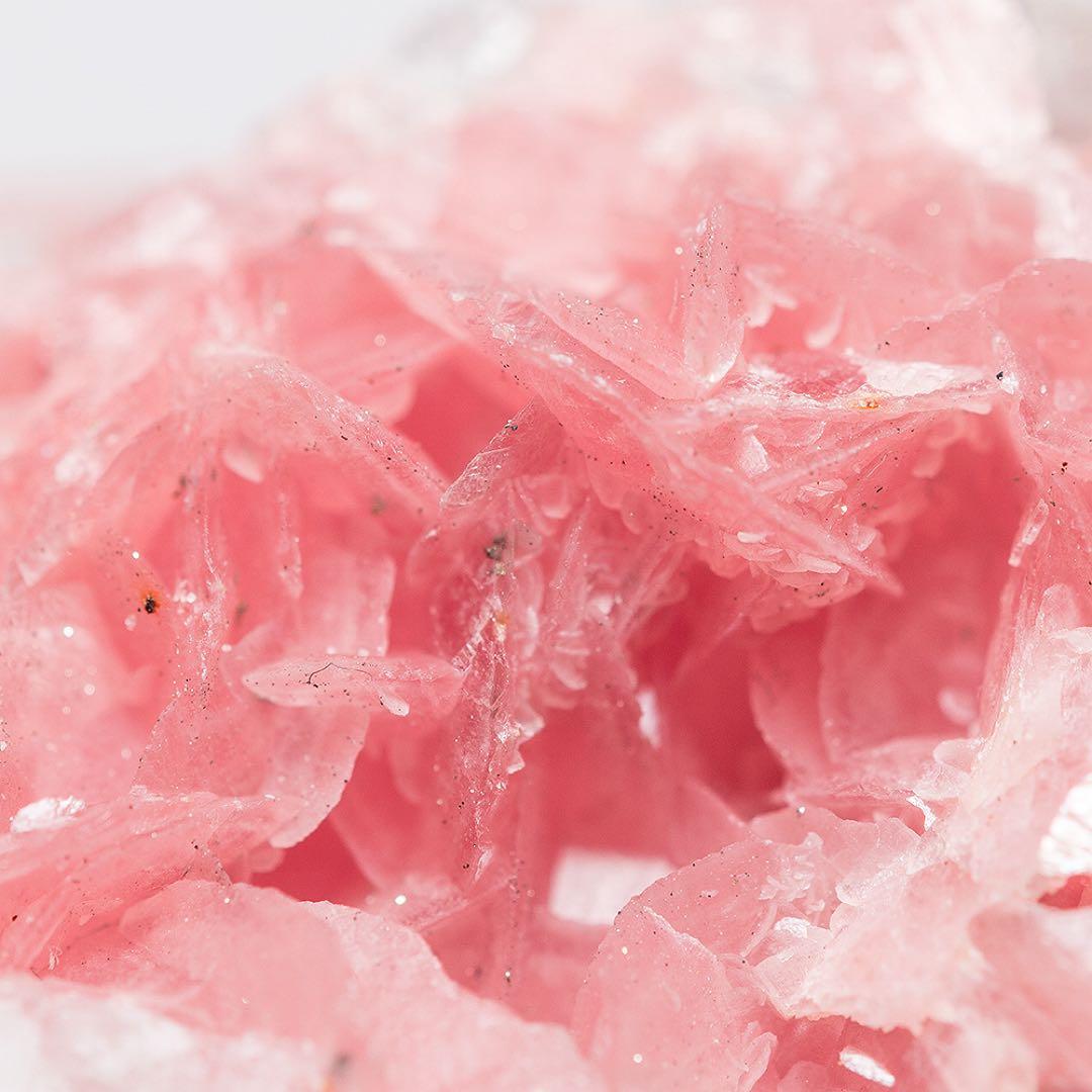 中国 ロードクロサイト 菱マンガン鉱 天然石 原石 鉱物標本 鉱石 1736