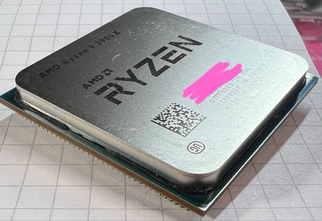 謎のRYZEN小祭笑 AMD RYZEN 9 3900Xやはりジャンク扱い
