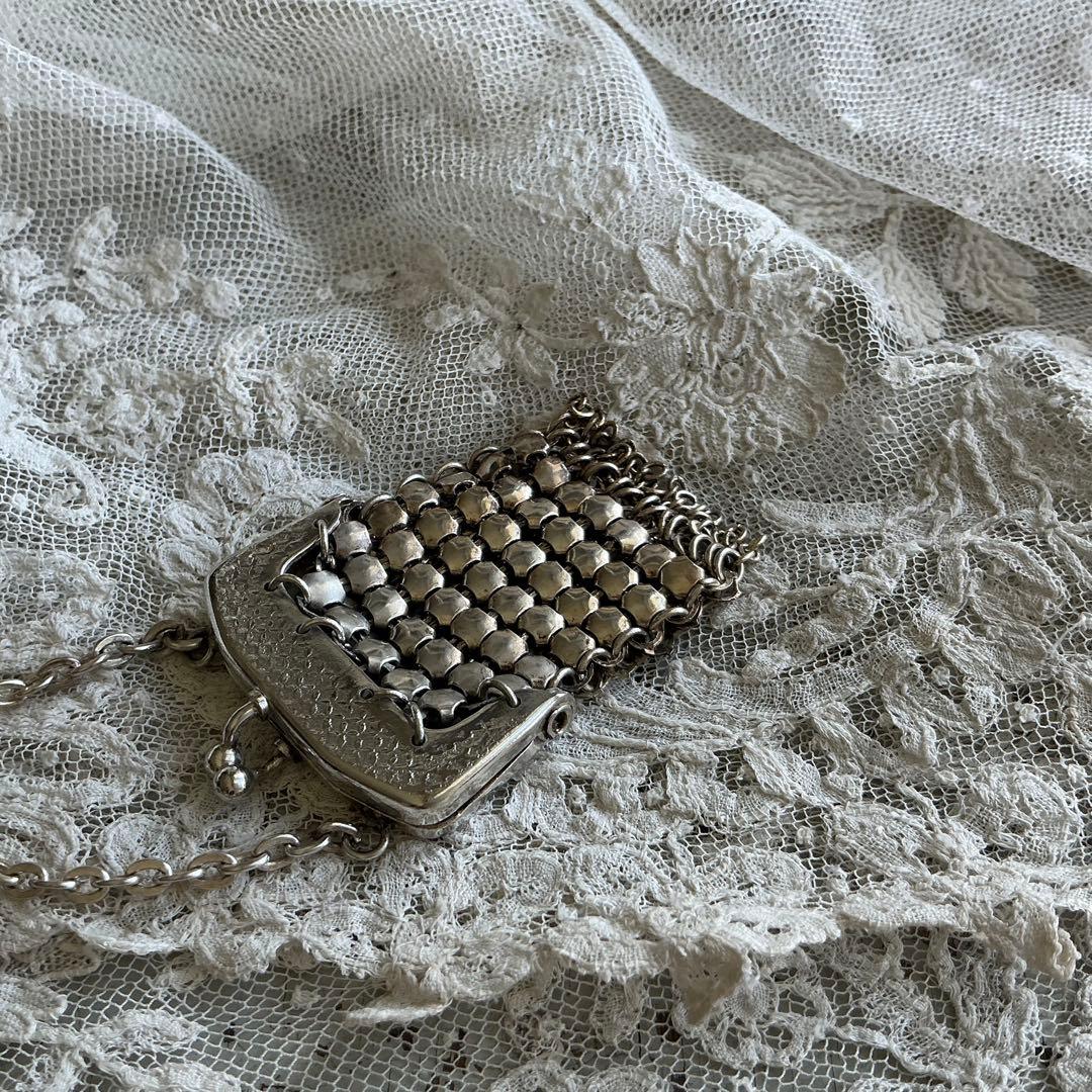 フランスアンティーク　パース　子供用　ペンダント　ミニチュア　ドール用にも