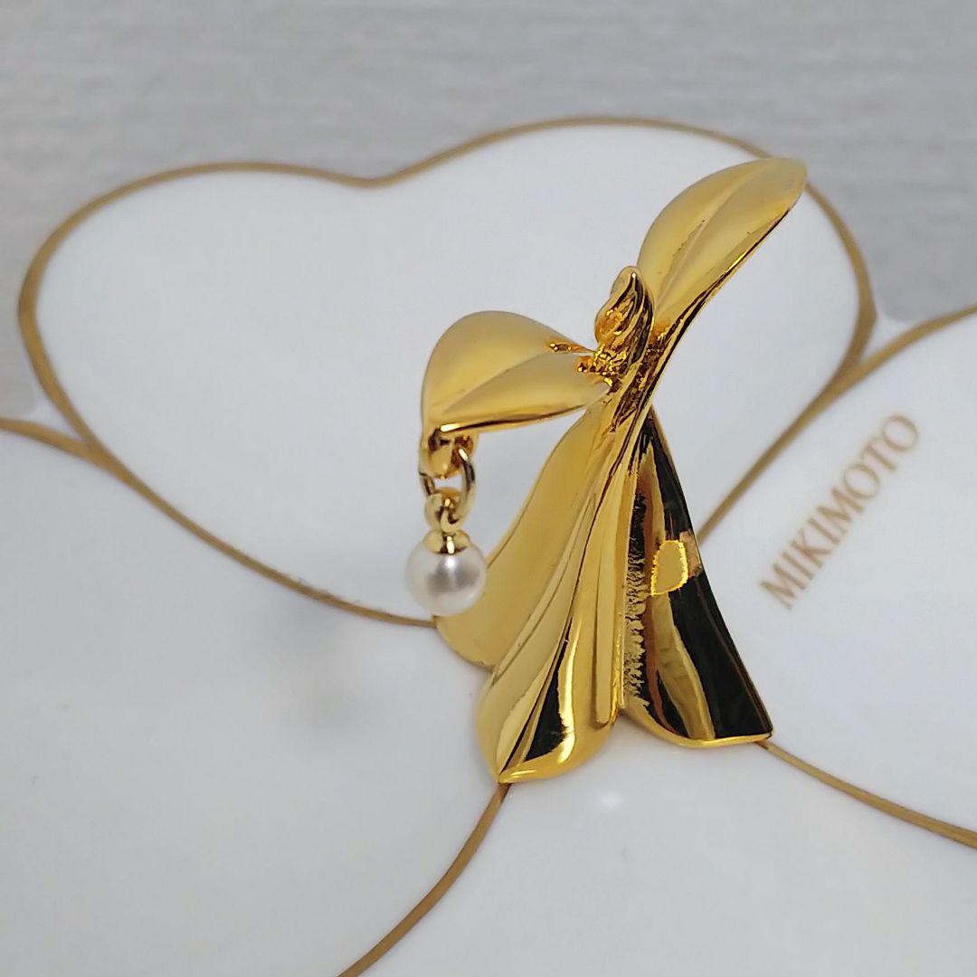 MIKIMOTO ミキモト スプーン パール付き5本 アクセサリートレイ未使用