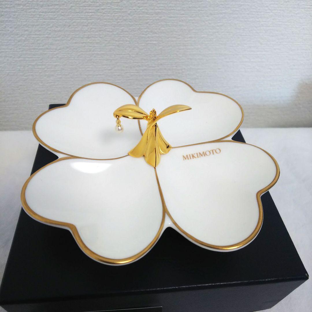 MIKIMOTO ミキモト スプーン パール付き5本 アクセサリートレイ未使用