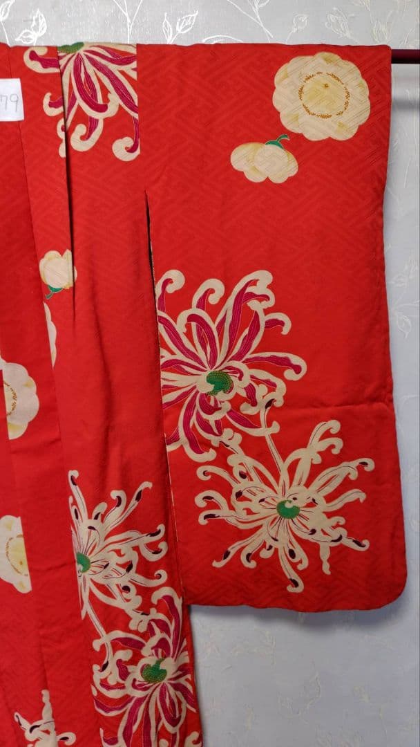 RK379アンティーク子供着物羽織着丈87センチ裄丈53センチ正絹