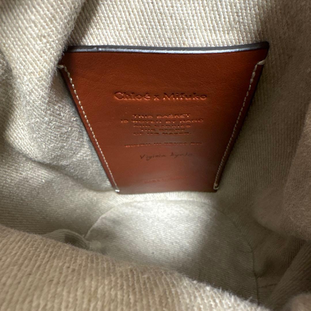 ▼大幅値下げOK希望価格コメント下さい Chloé バケツ型かごバッグ