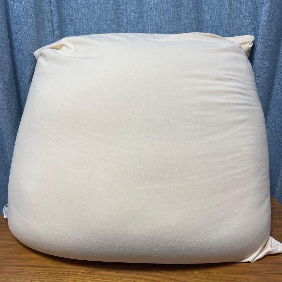 yogibo mini クリームホワイト　おいビーズ・セルフクリーニング済み