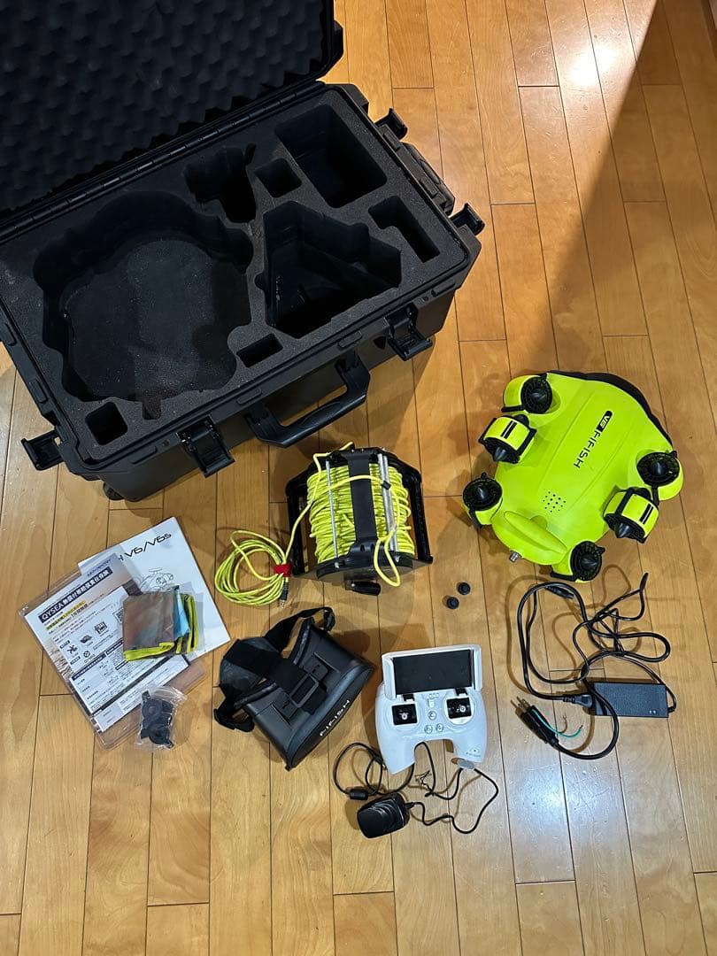 水中ドローン QYSEA FIFISH V6 ジャンク