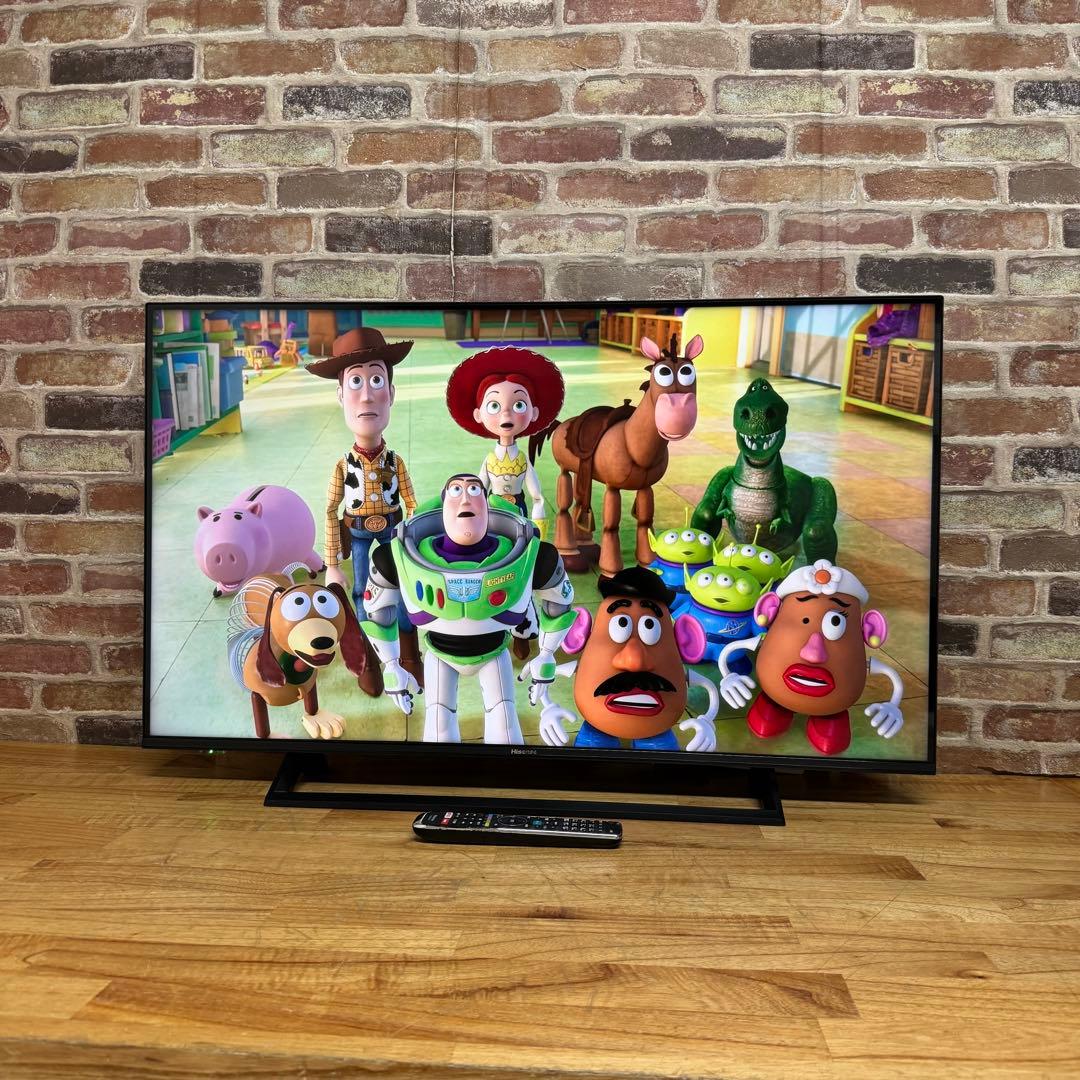 ハイセンス 43V型 4K液晶テレビ 43E6800 スマートテレビ 動画アプリ