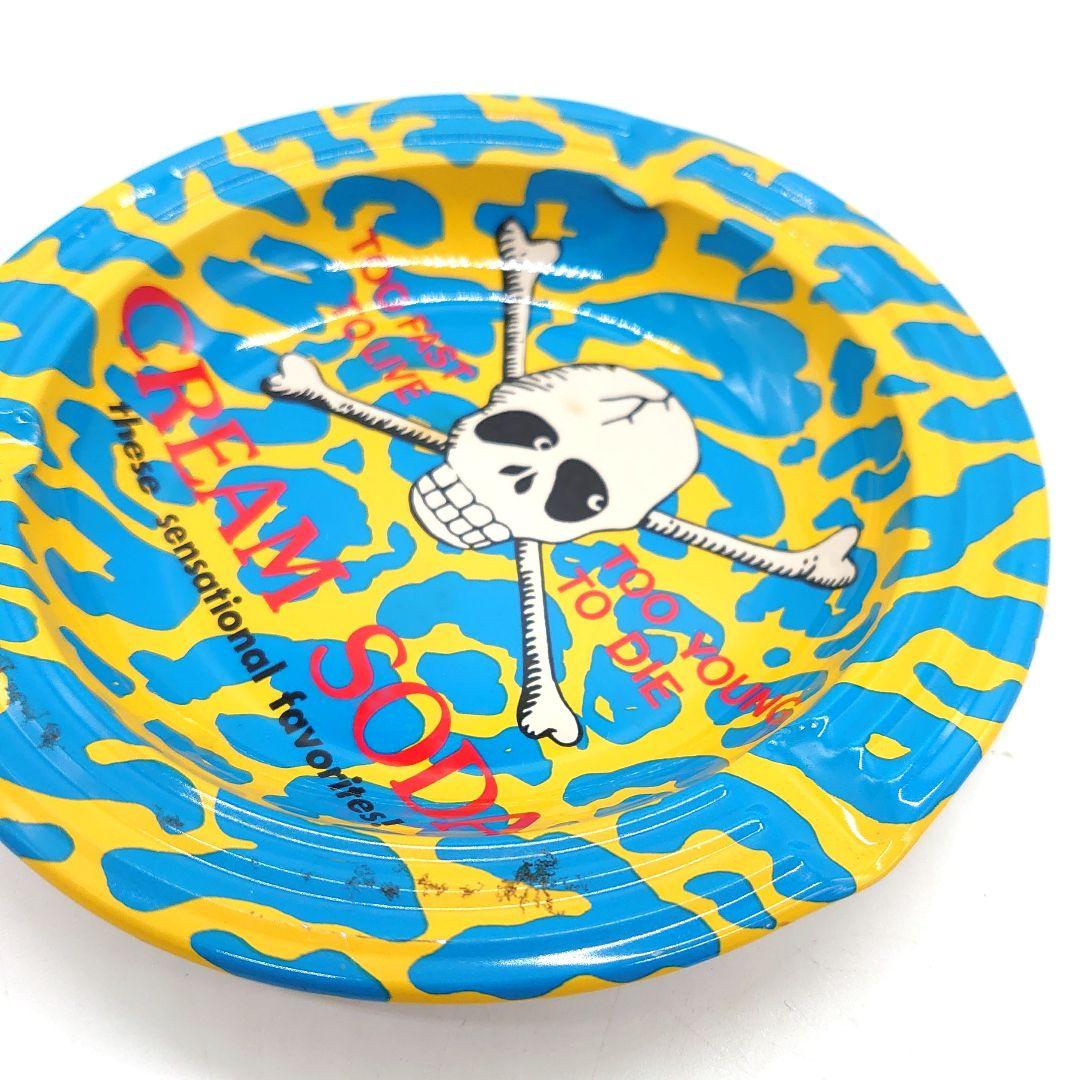 CREAM SODA ブリキ スカル 灰皿 ヴィンテージ