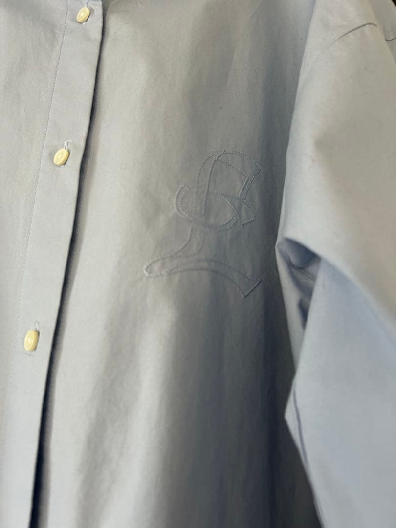 ETRE TOKYO エンブロイダリーシャツ ブルー