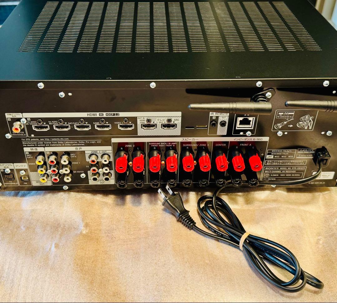 【美品】SONY AVアンプ STR-DN1070 7.1チャンネル