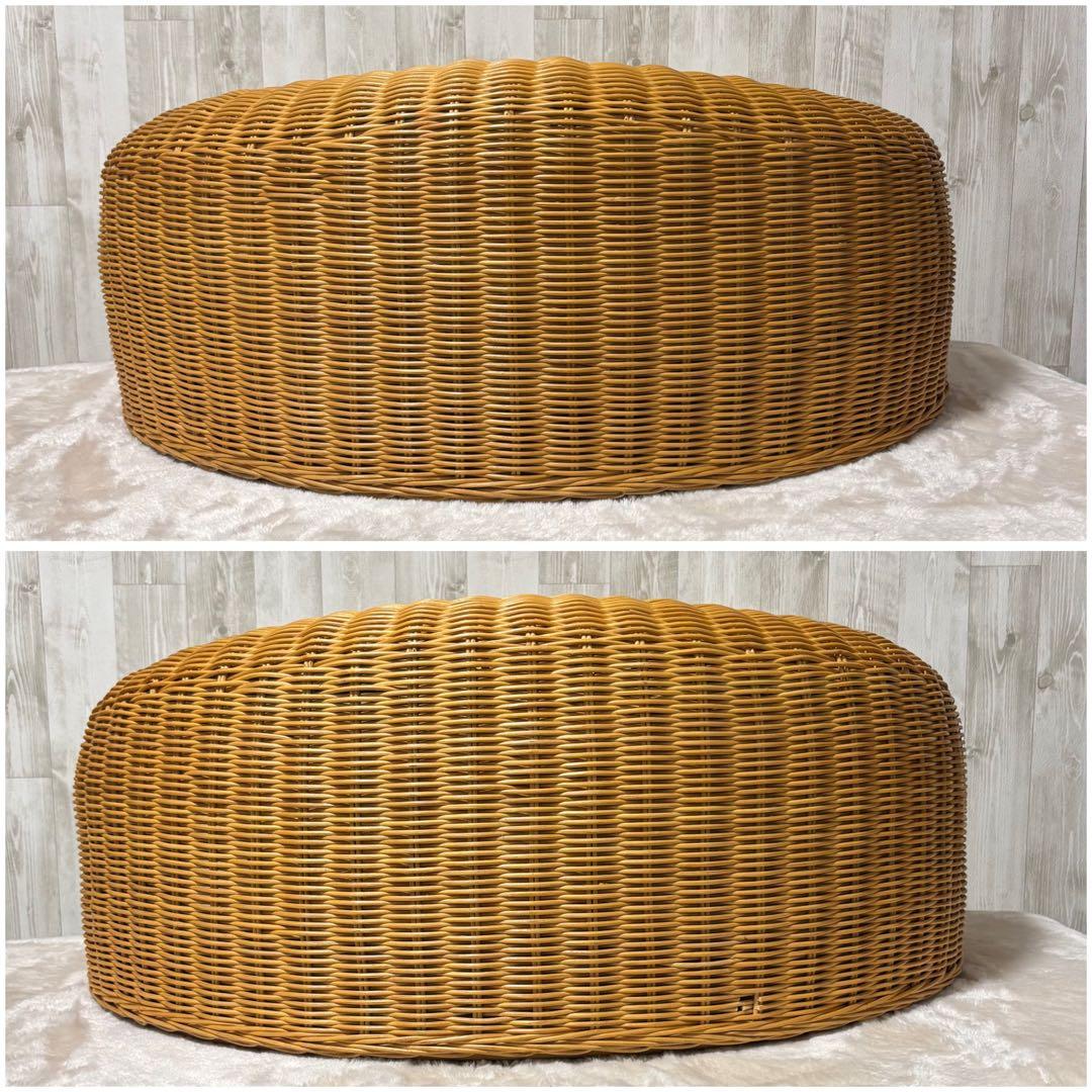 【桜屋工業】ラタン座椅子　2脚セット