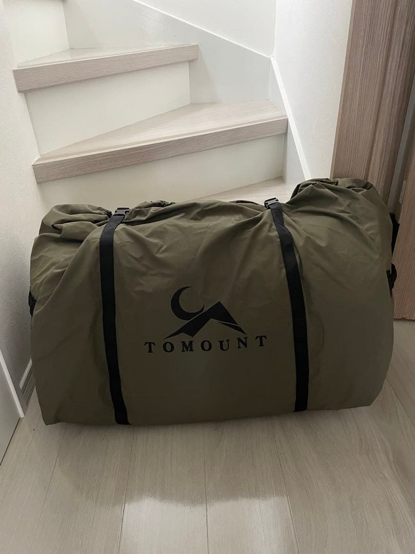 【未使用】tomount エアーテント TC インフレータブルテント オリーブ