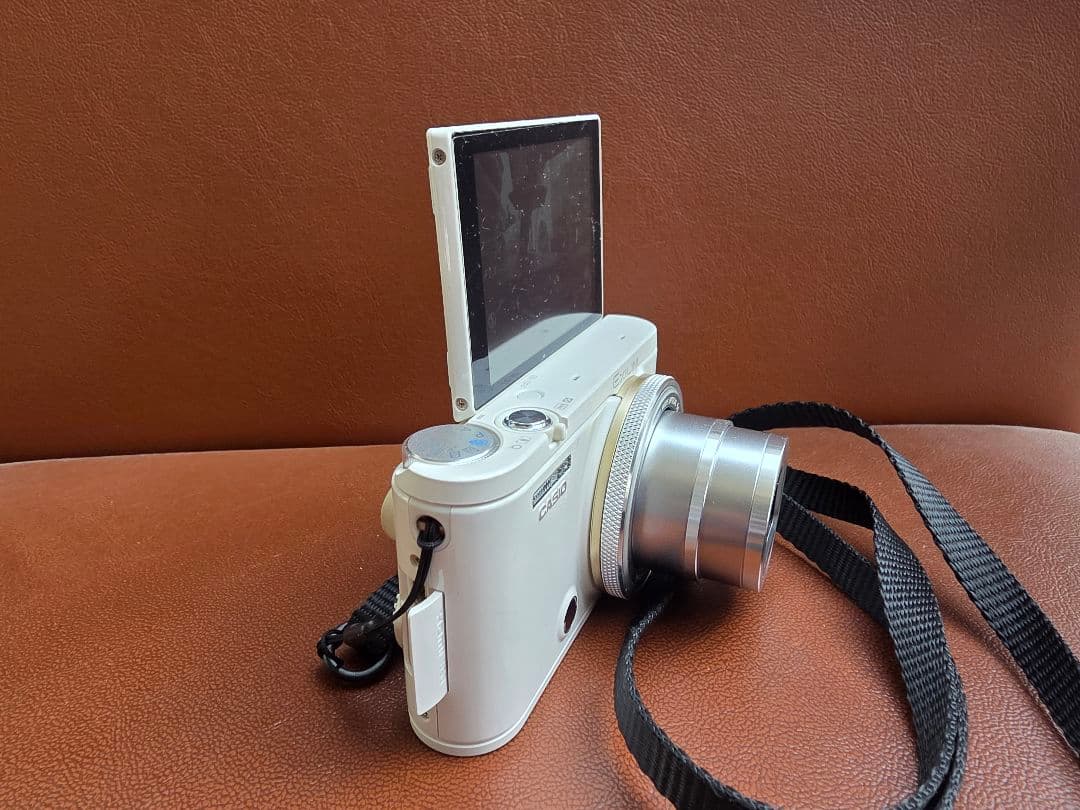 EX-ZR4100 ホワイト エクシリム　充電池(NP130A未開封)付き