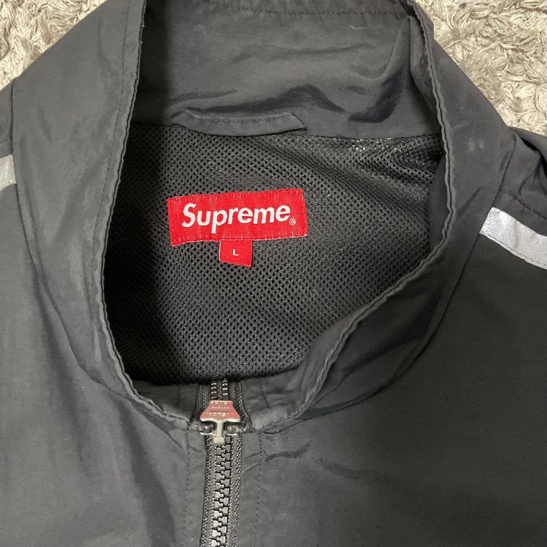 ジャケット・アウター Supreme Reflective Stripe Track Jacket