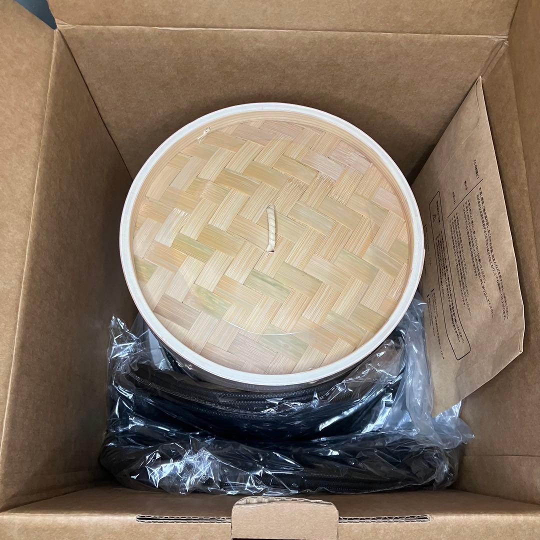 Ocrasi O'MUSU オムス　電気蒸し器　せいろ　ホワイト　未使用品