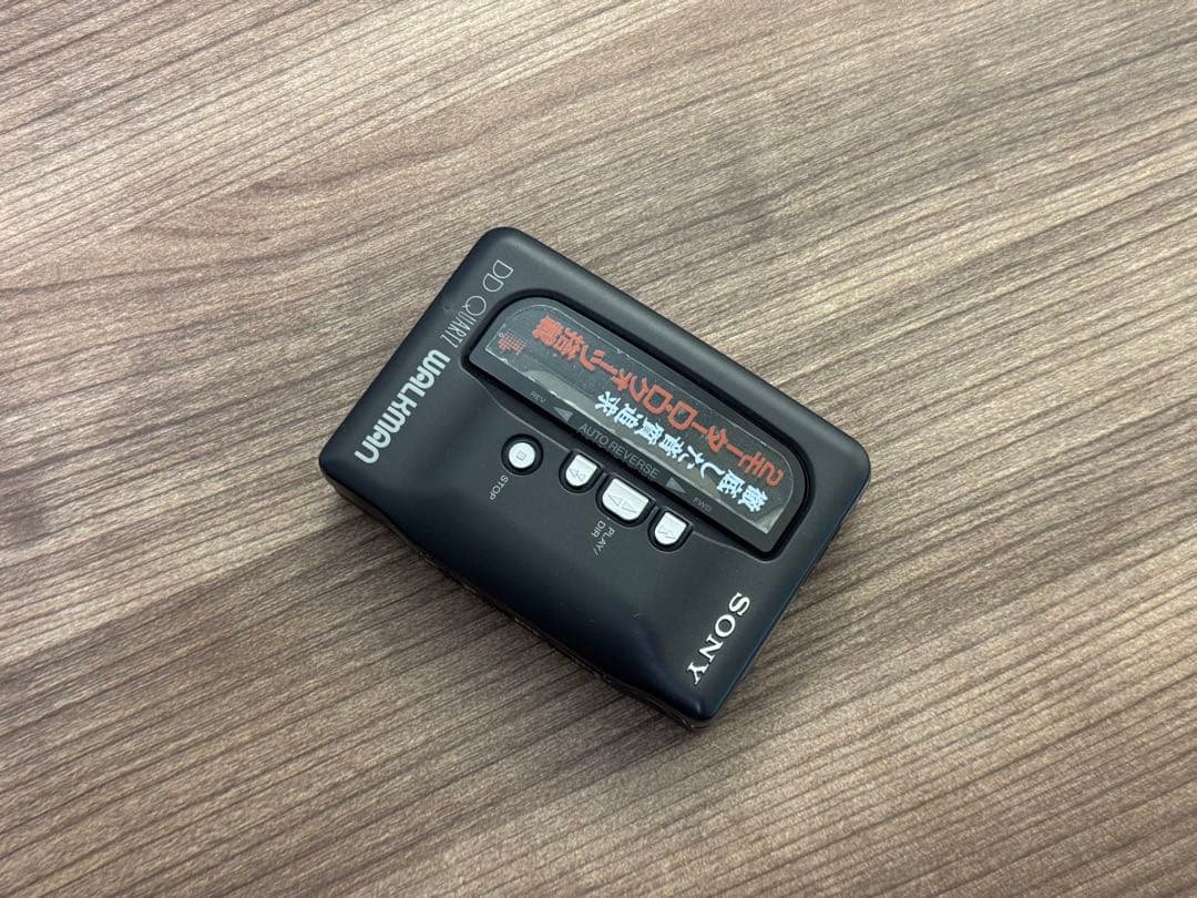 整備済 SONY WALKMAN 最高級モデル カセットプレーヤー WM-DD9