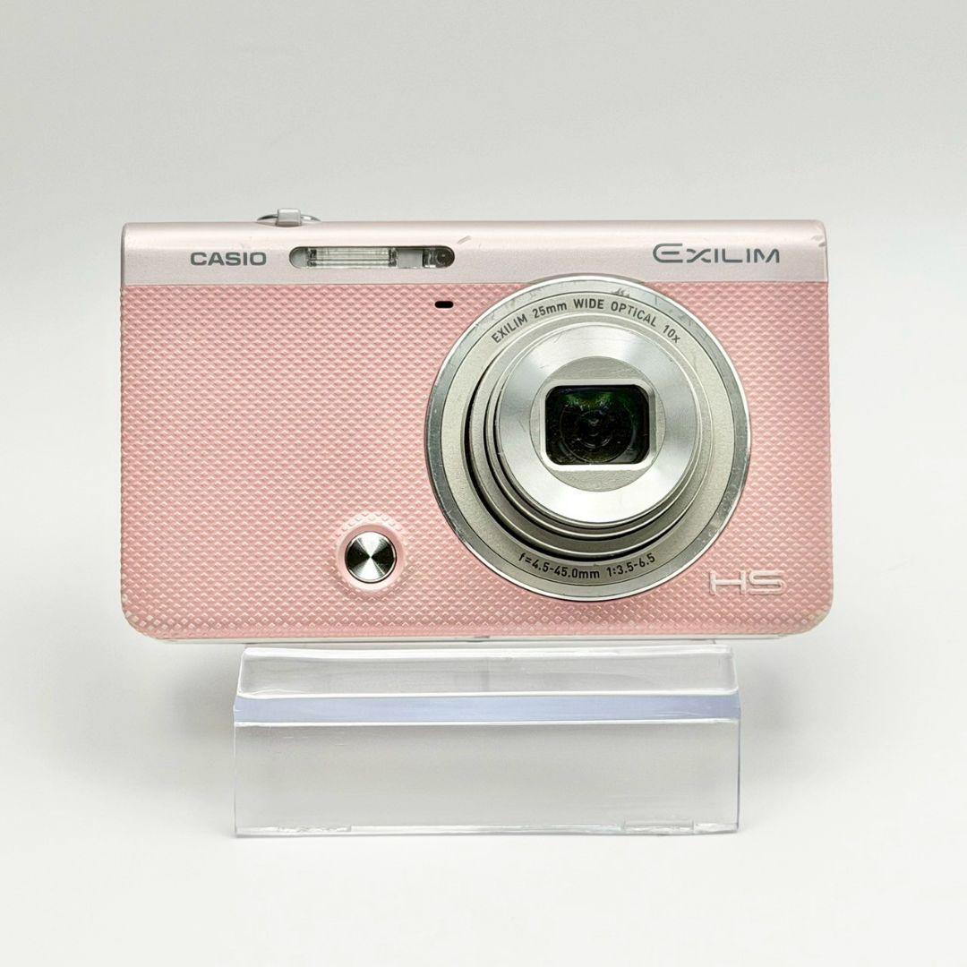 【人気カラー】CASIO EX-ZR60 動作OK ピンク デジカメ 113-7