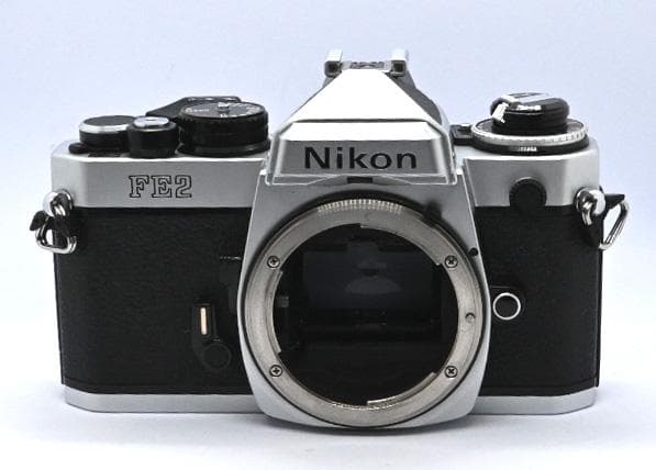 ニコン Nikon FE2 シルバー フィルム一眼レフカメラ
