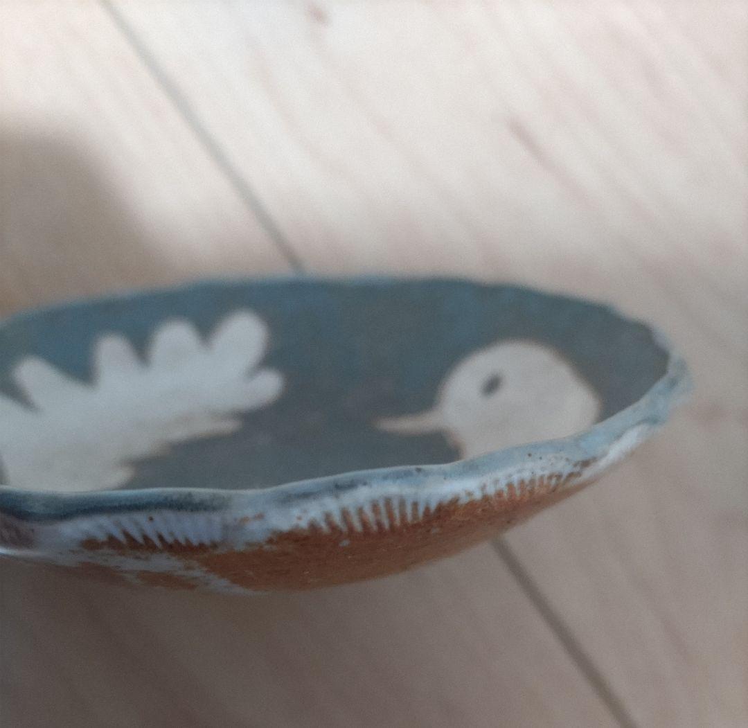 鹿児島睦　小皿　ハンドワーク