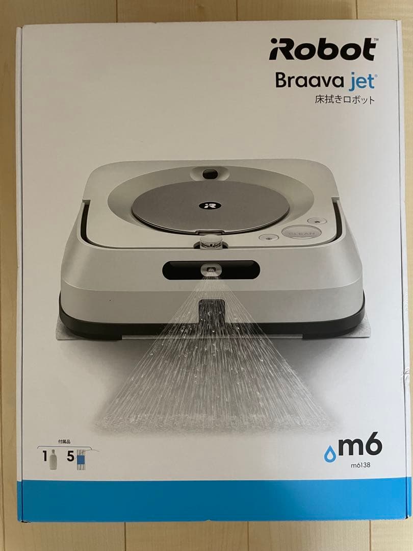【新品・未開封】iRobot Braava jet m6 本体