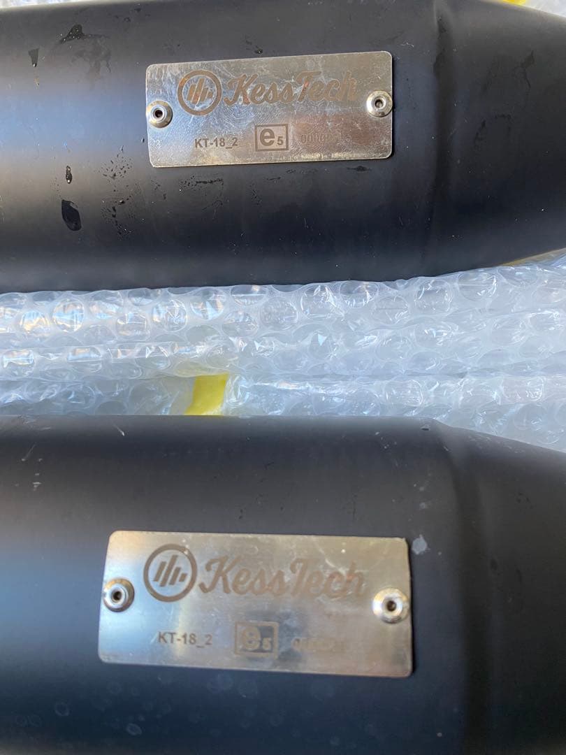 ハーレーダビッドソン マットブラック スリップオンマフラー