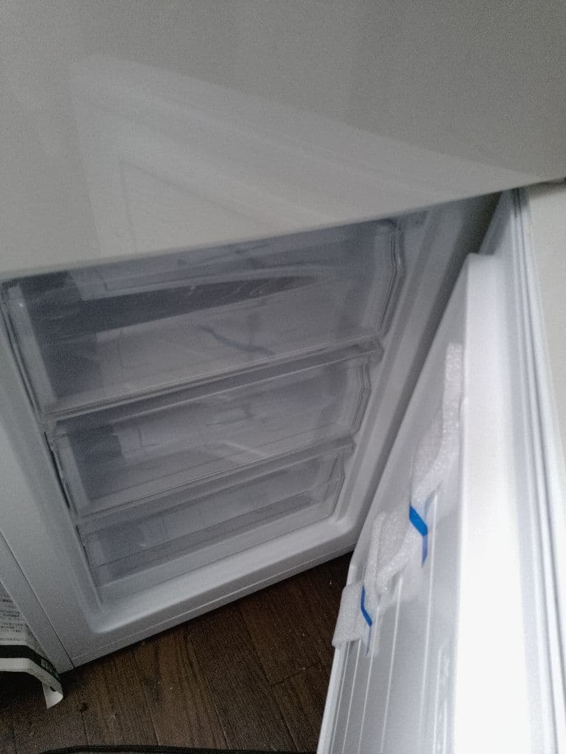 2ドア 157L maxzen JR160ML01WH 冷蔵庫ホワイト 157L