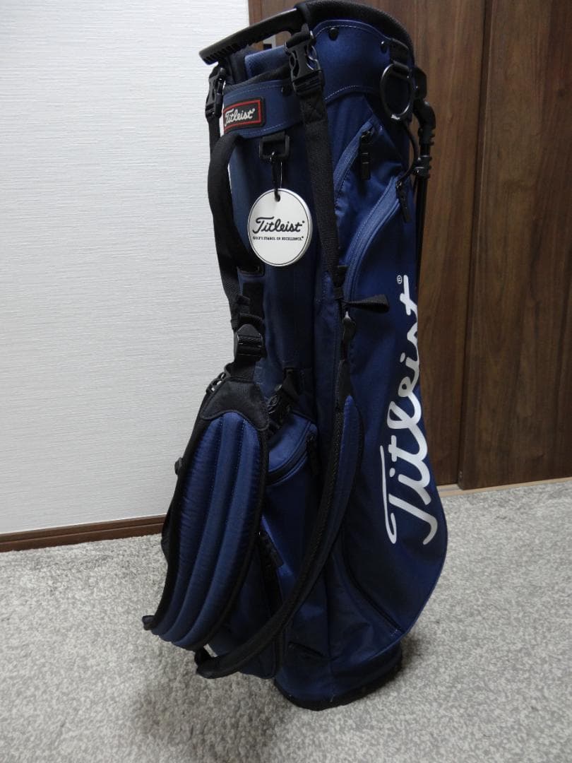 タイトリスト　キャディーバッグ　美品