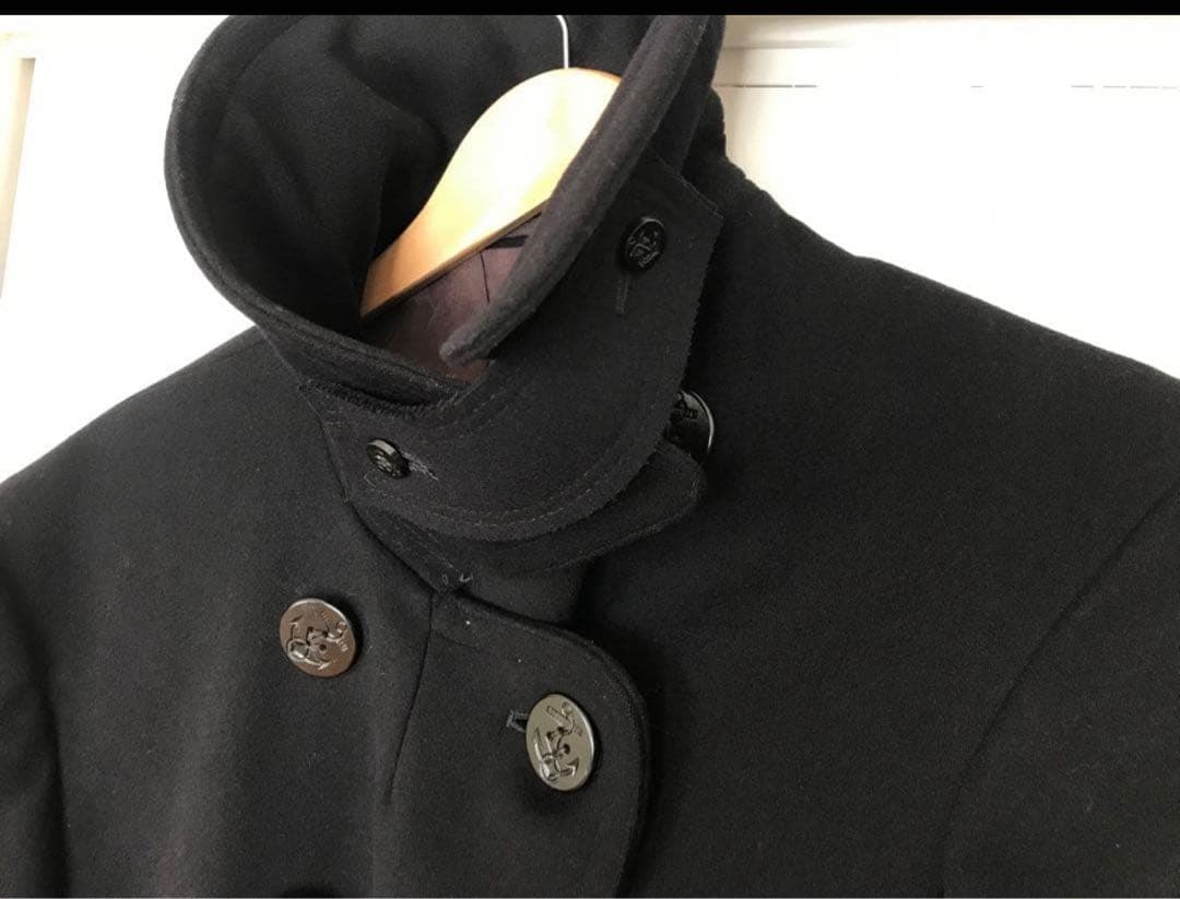 40s 本物 U.S. NAVY ヴィンテージ Pコート 希少 S サイズ