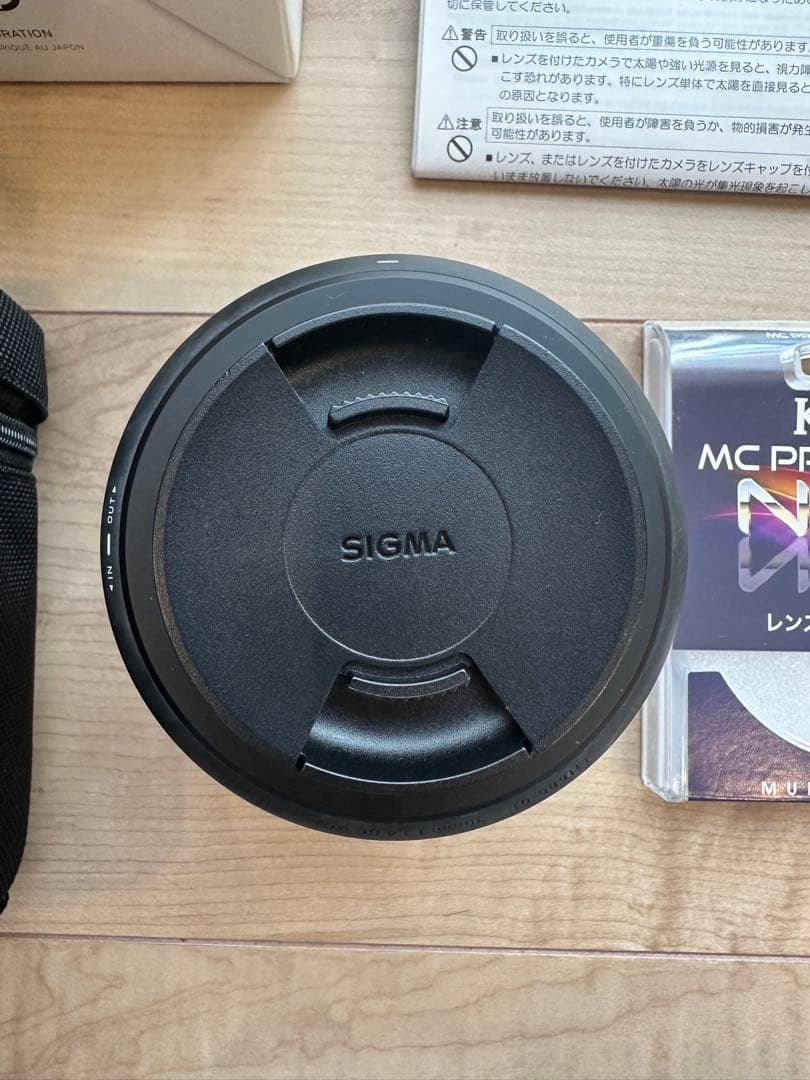 SIGMA 30mm F1.4 DC HSM キヤノン用　canon