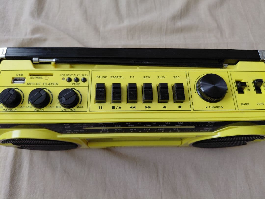 スピッツひみつスタジオBluetooth対応ラジカセ&アルバムカセットテープ