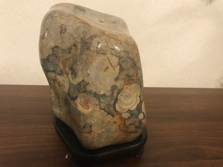 鑑賞石　姿石　花紋石 錦石 水石 菊花石 原石 パワーストーン 天然石 12kg