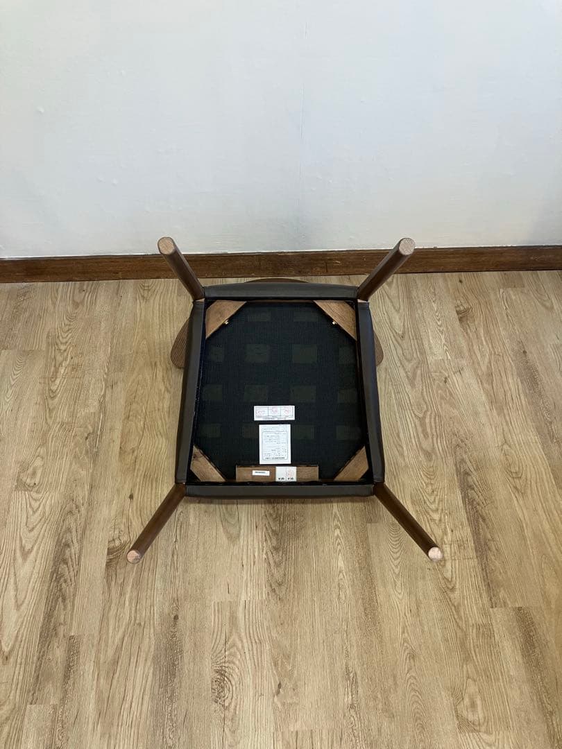 オーク無垢材　ハーフアームチェア　カバー付き ハンギング　新品