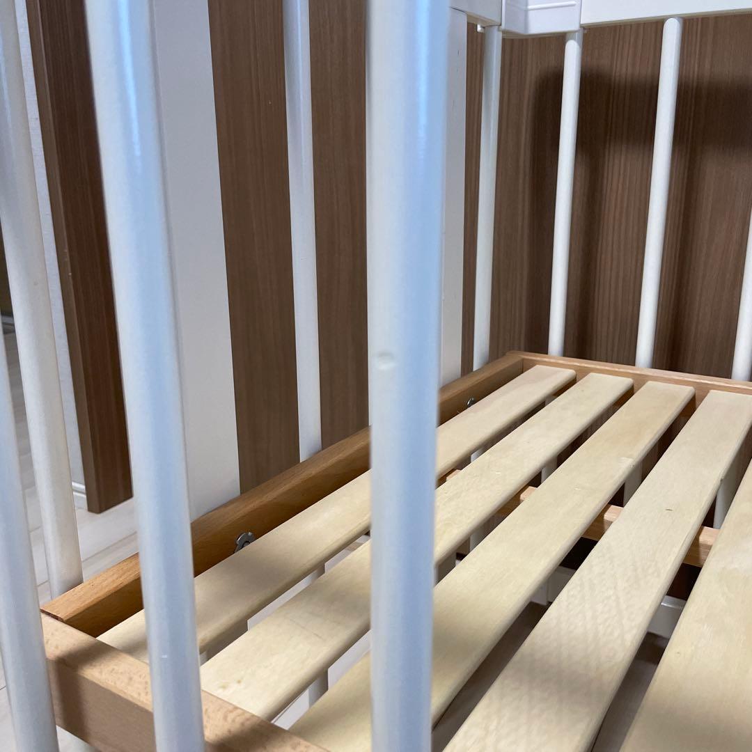 ベビーベッド 木製ファルスカミニジョイントベッド