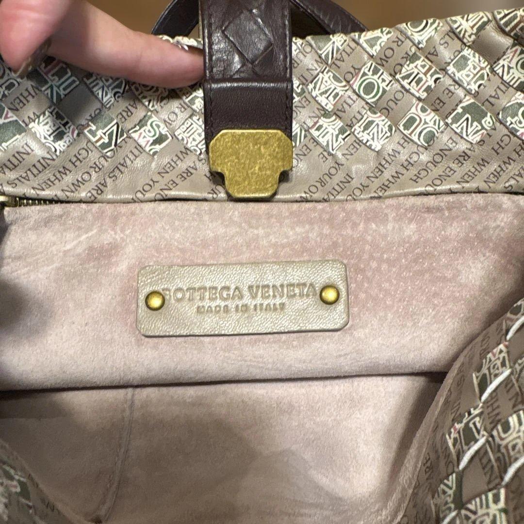 OTTEGA VENETA 編み込みハンドバッグ