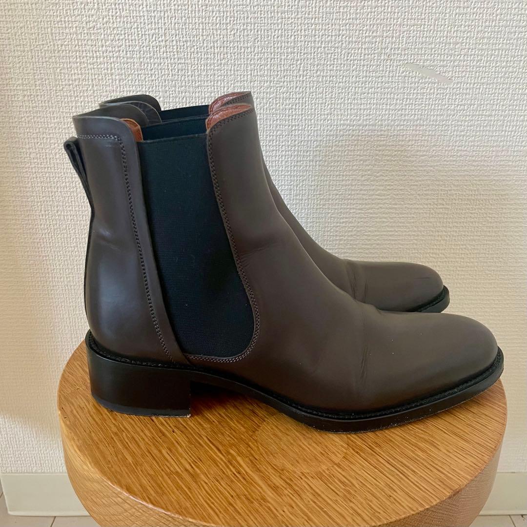 SARTORE サルトル 定番 サイドゴアブーツ　ブラウン