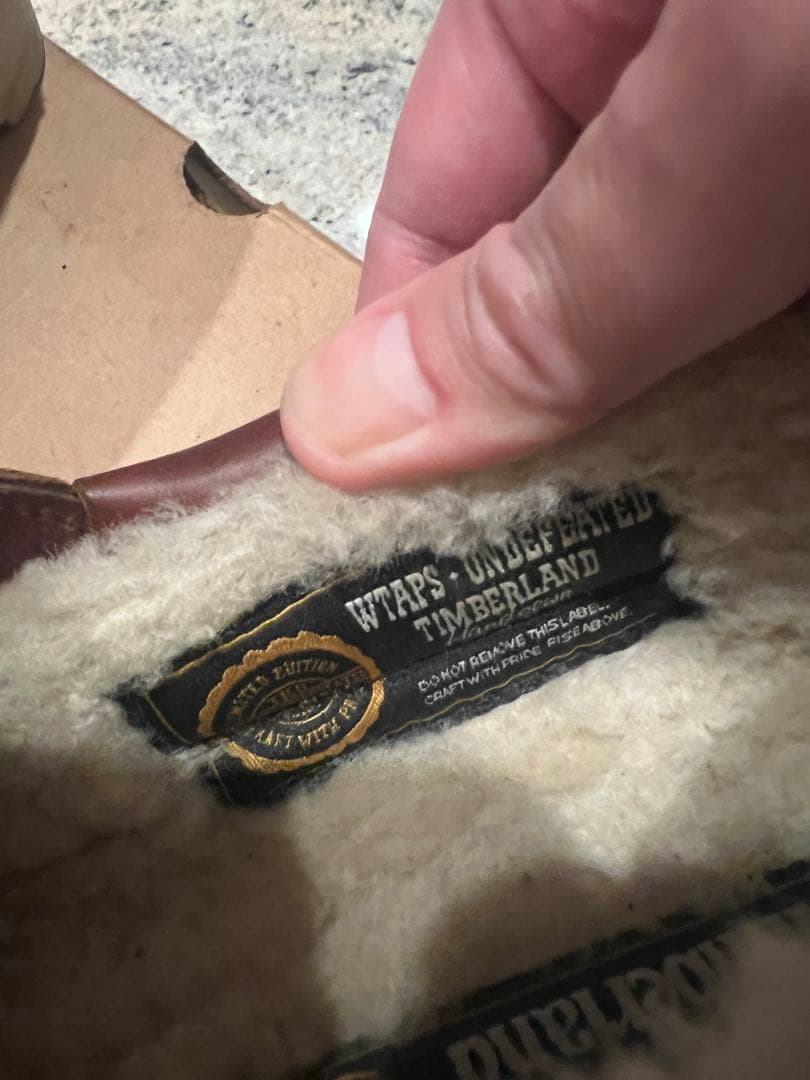 美品WTAPS × UNDEFEATED × TIMBERLAND US10