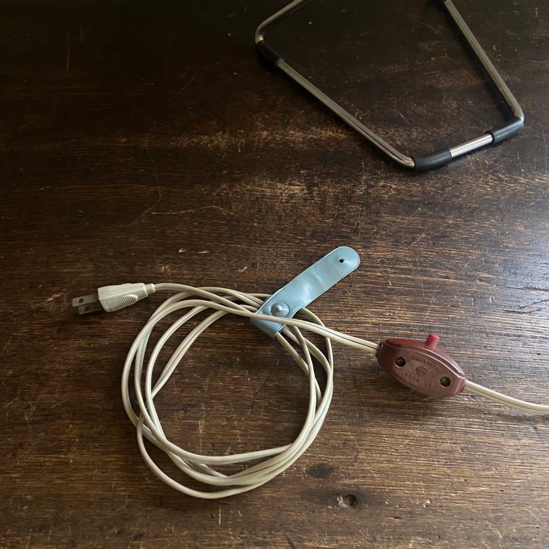 昭和レトロ　小型扇風機　サーキュレーター　卓上扇風機　赤羽根