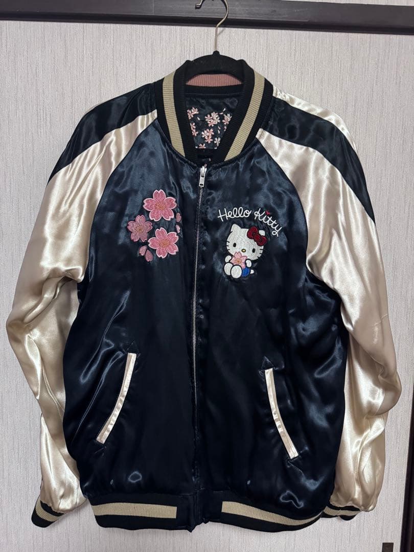 ハローキティ スカジャン 桜デザイン