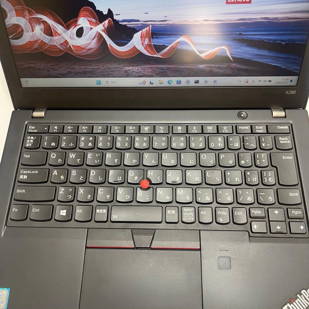 #821 レノボ Thinkpad X280 i3-8130U 8GB 128G