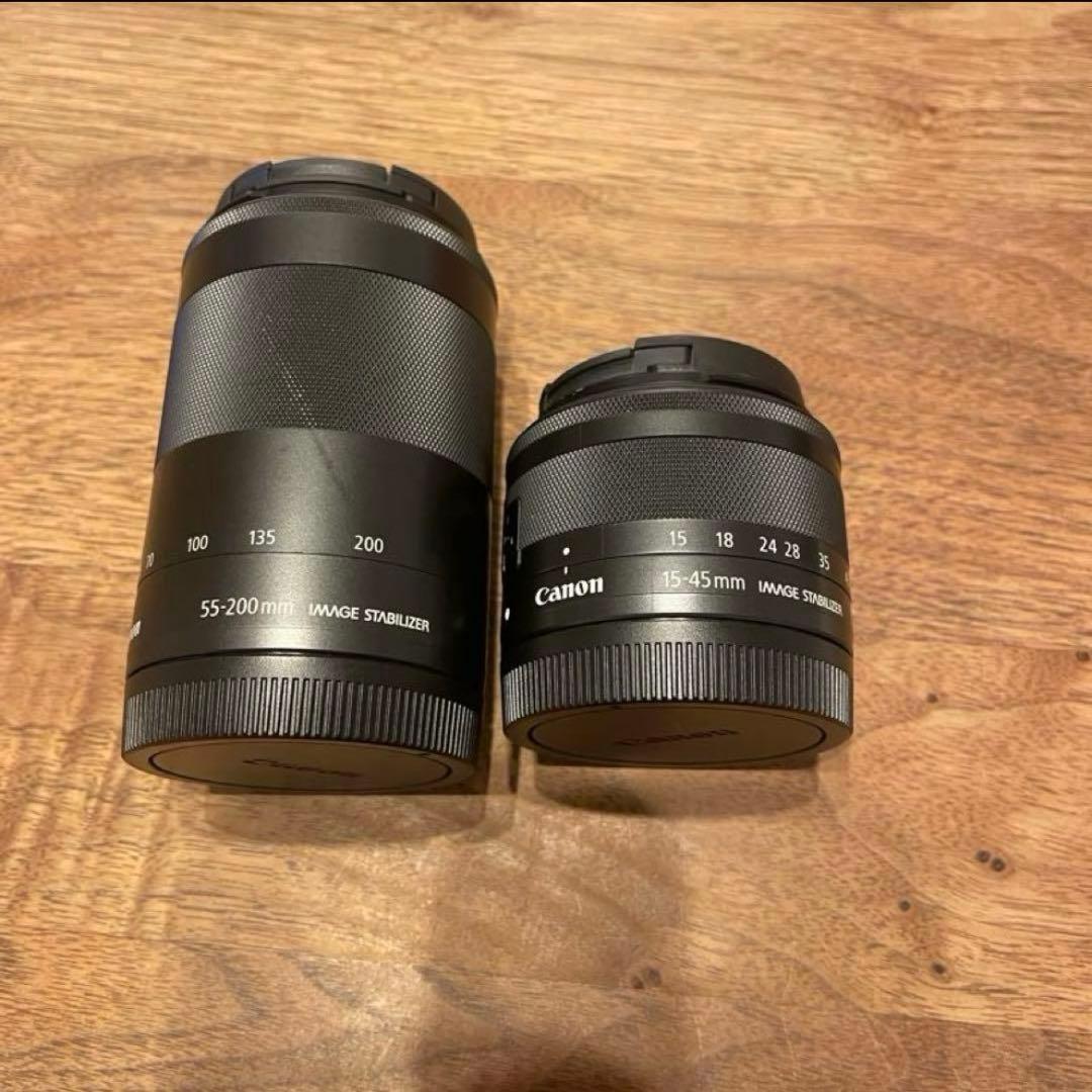 Canon キャノン EOS kiss M ダブルレンズ キット