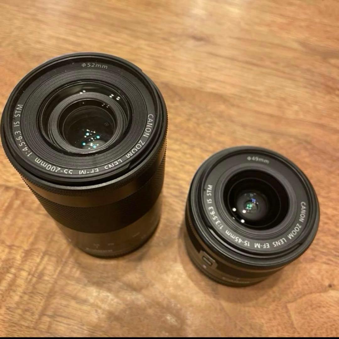 Canon キャノン EOS kiss M ダブルレンズ キット
