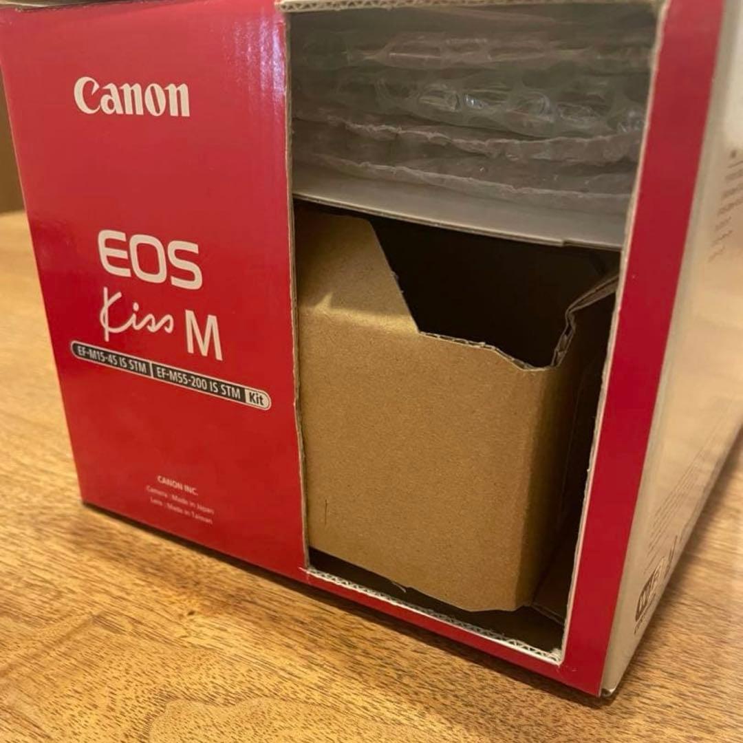 Canon キャノン EOS kiss M ダブルレンズ キット