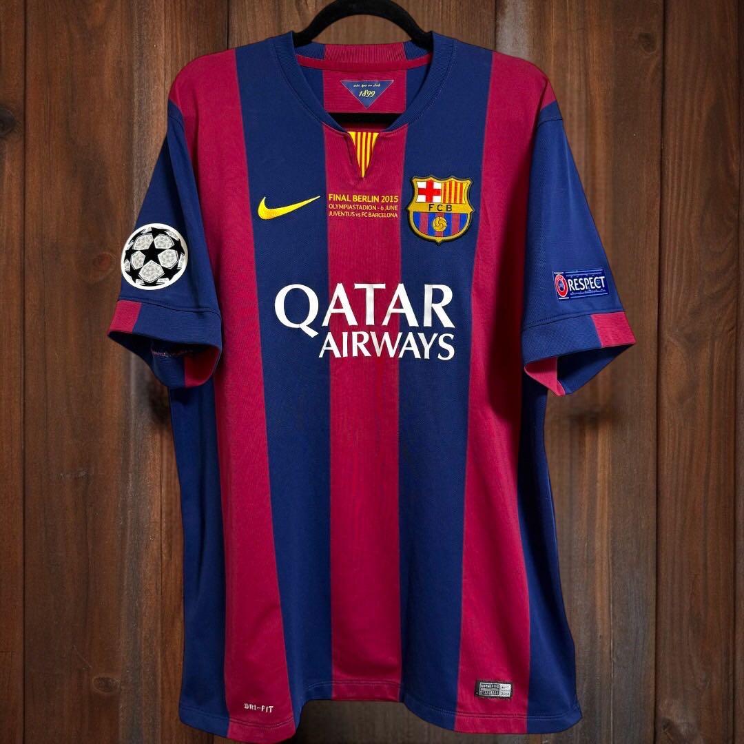 『正規品』バルセロナ 14/15 CL決勝仕様 メッシ ユニフォーム
