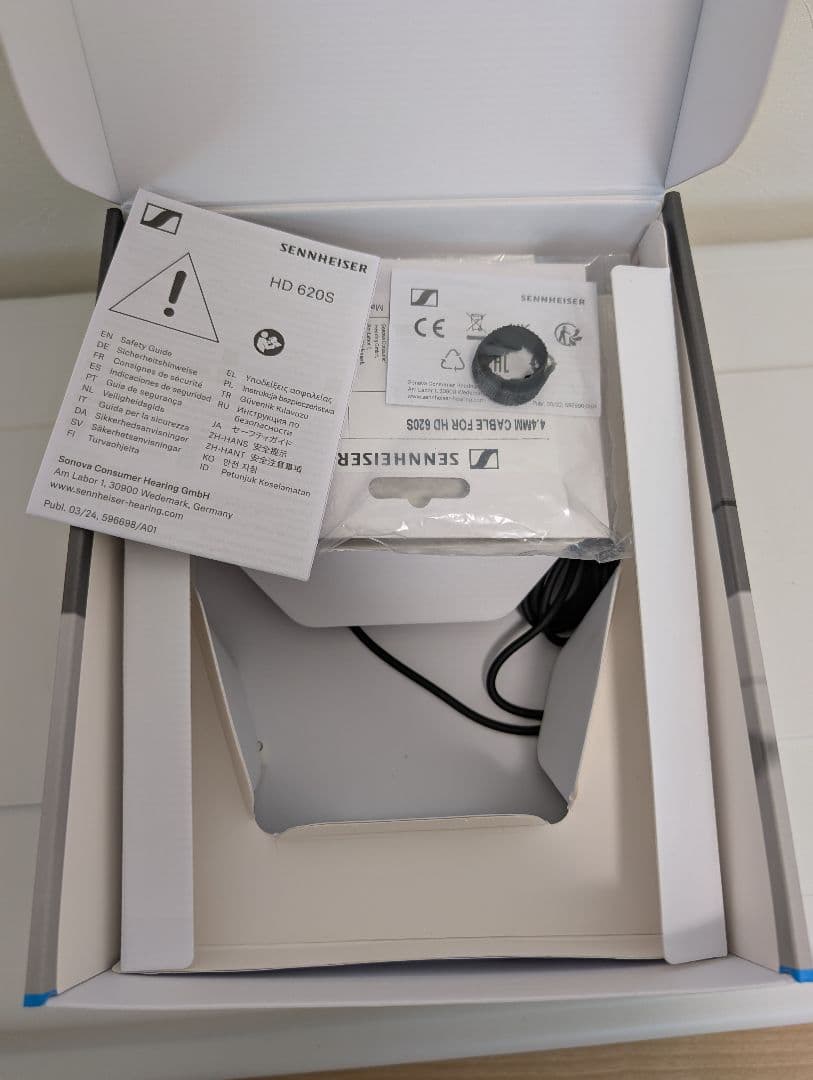 ゼンハイザー HD620S＋純正4.4mmバランスケーブル+mimimamo