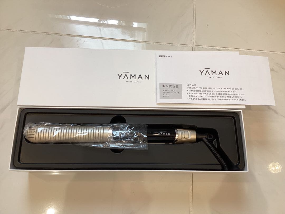 YAMAN 海外対応 YJHB6N 金 スムースアイロンフォトイオン プラス