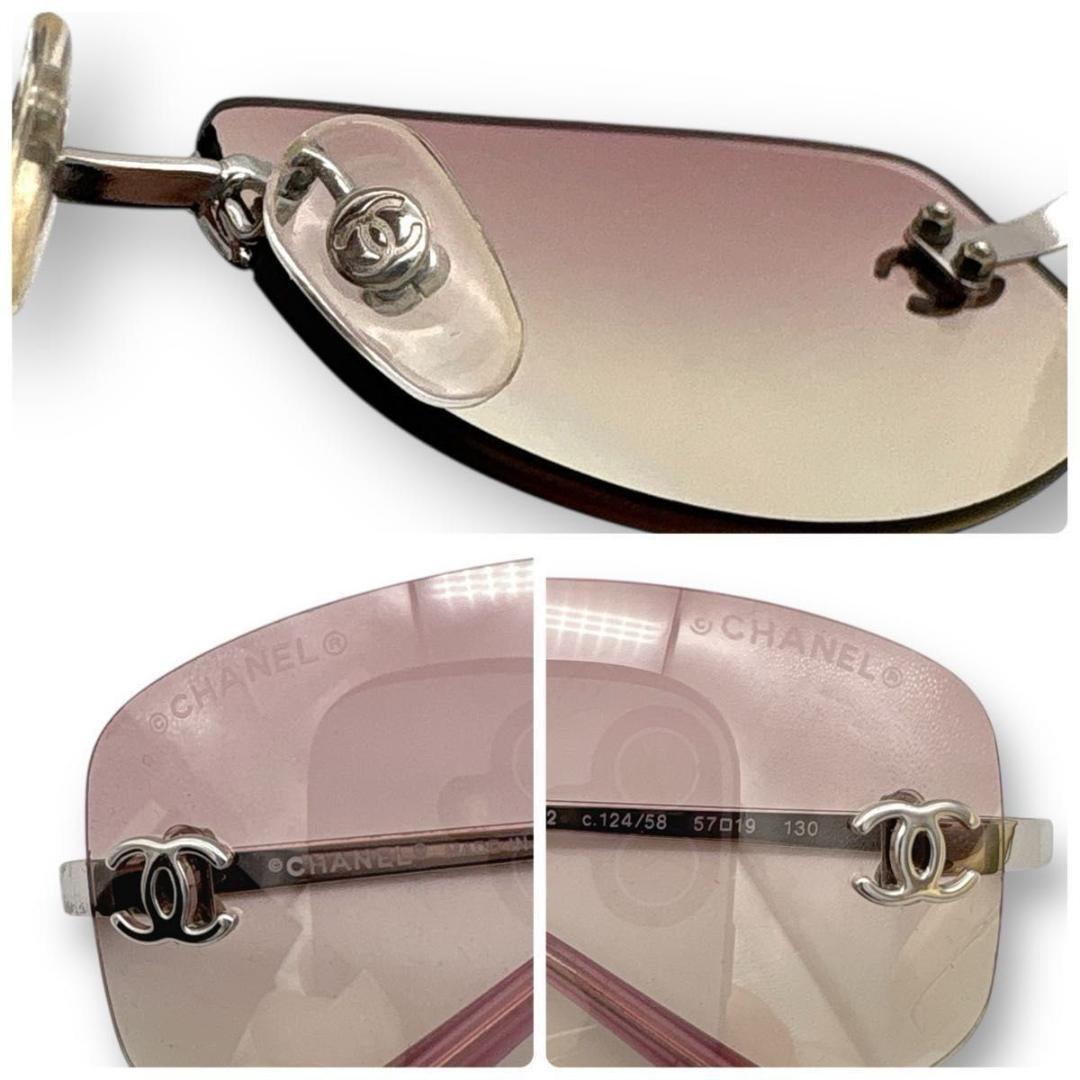 CHANEL rimless sunglasses リムレス サングラス 付属品